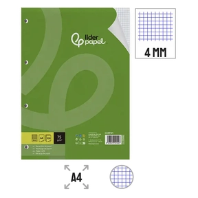 Liderpapel Paper Refill Paper Grid 4 mm