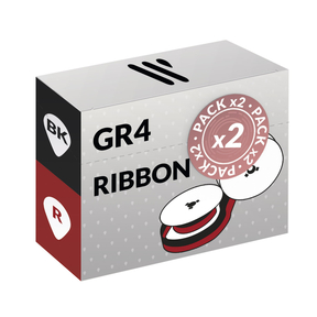 Dot Matrix Ribbon GR4 Black/Red 