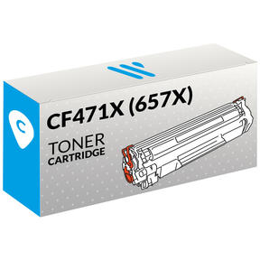 Compatible HP CF471X (657X) Cyan