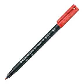 Staedtler Lumocolor M 317 Permanent Red