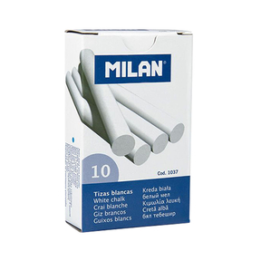 Milan White Chalk (Box 10 Un.)