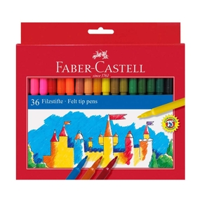 Faber-Castell Felt Tip (Box of 36 pcs.)