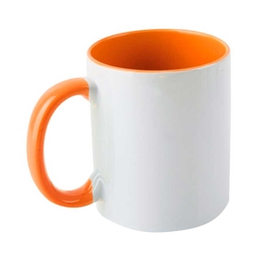 Sublimation Printing Mug 330 ml (Orange)