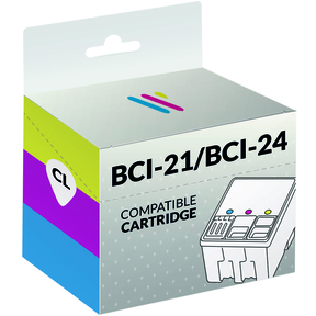 Compatible Canon BCI-21/BCI-24 Colour