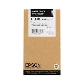 Epson T6118 Matte Black Original