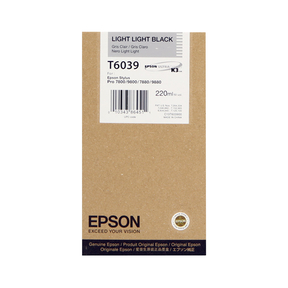 Epson T6039 Light Light Black Original