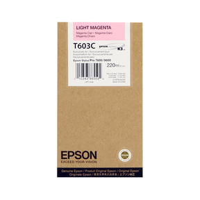 Epson T603C Light Magenta Original