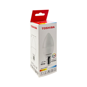 Toshiba LED Candle E14 4.7W Warm (3000K)
