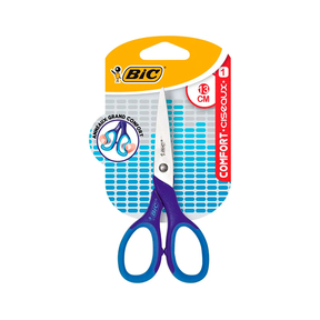 Scissors BIC Comfort Classic - 13 cm (Blue)