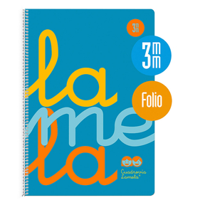 Lamela Notebook Polypropylene / Folio 3 mm (Blue)