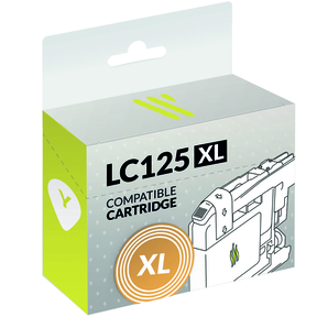 Compatible Brother LC125XL Yellow