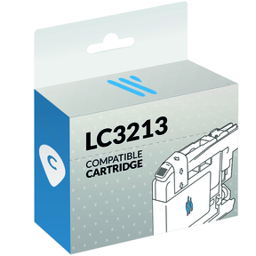 Compatible Brother LC3213 Cyan