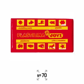 Jovi Plasticine nº 70 50 g (Red)